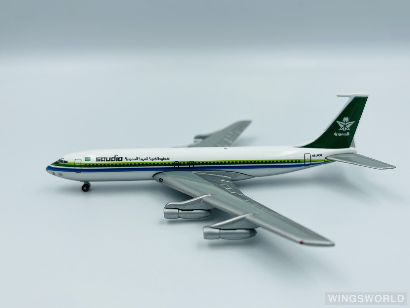 Geminijets 1:400 GJSVA028 Saudia 沙特阿拉伯航空 Boeing 707-300 HZ-ACG