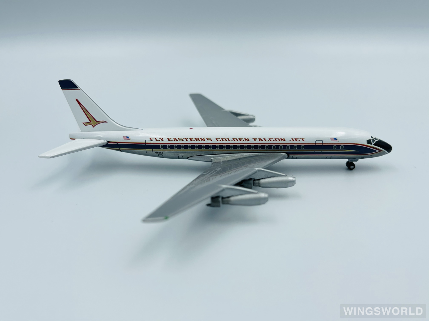 Geminijets 1:400 GJEAL082 Eastern Air Lines 美国东方航空 Douglas DC-8 N8602