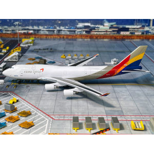 Asiana 韩亚航空 Boeing 747-400 HL7413 2005s colors. 