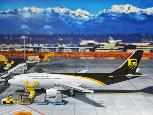 UPS 联合包裹公司 Airbus A300-600 N154UP  ACN154UP AeroClassics 1:400