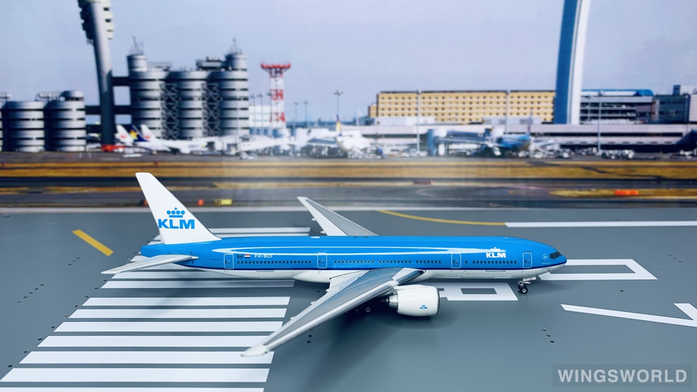 Phoenix 1:400 PH10426 KLM 荷兰皇家航空 Boeing 777-200 PH-BQF