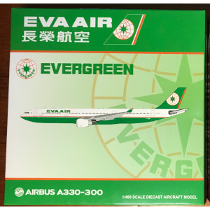 EVA Air 长荣航空 Airbus A330-300 B-16336  LH4002 JC Wings 1:400