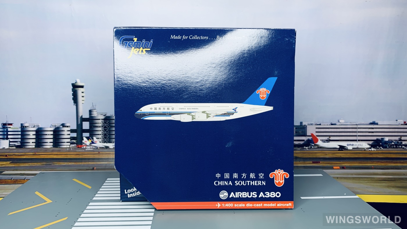 Geminijets 1:400 GJCSN1106 China Southern 中国南方航空 Airbus A380-800 B-6136