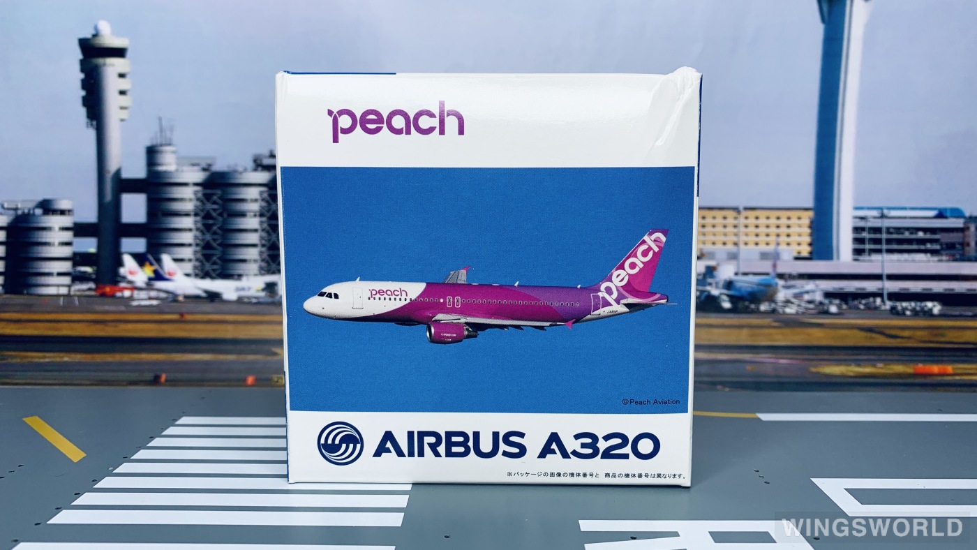 Hogan 1:500 MM50001 Peach Aviation 乐桃航空 Airbus A320 JA801P