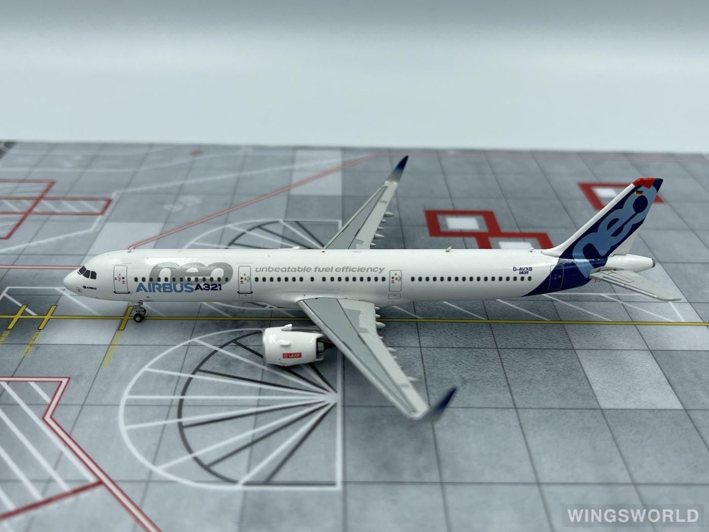 HYJLwings 1:400 HYJL81010 Airbus 空中客车 Airbus A321 D-AVXB