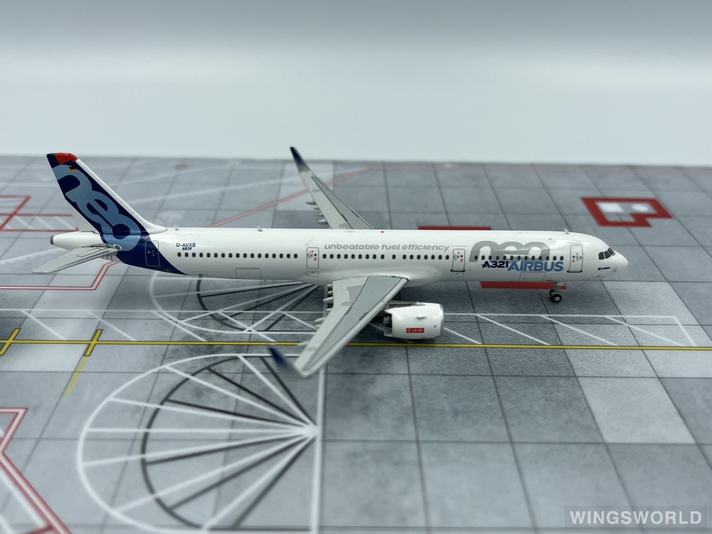 HYJLwings 1:400 HYJL81010 Airbus 空中客车 Airbus A321 D-AVXB