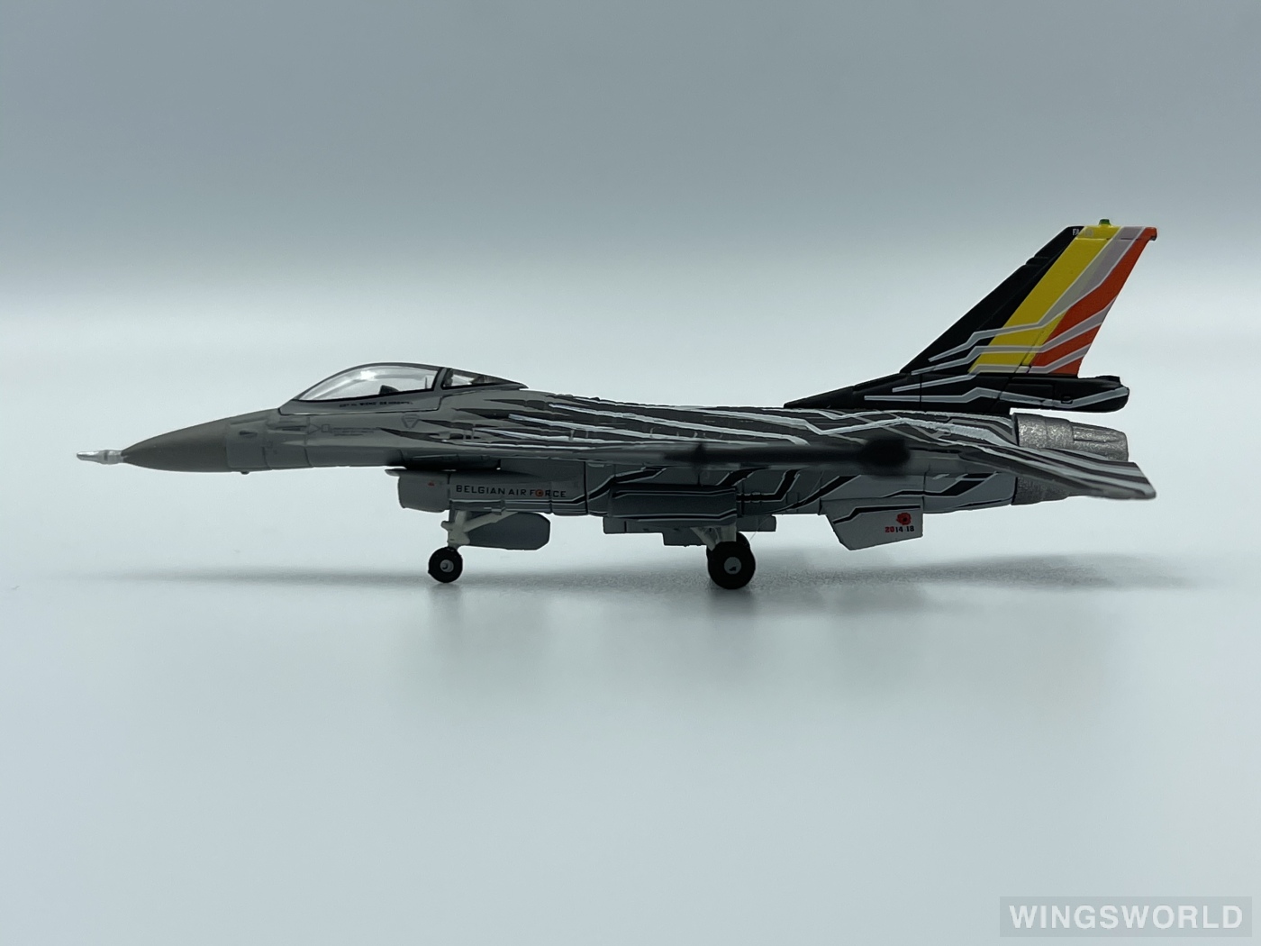 Herpa 1:200 558990 Belgian Air Component 比利时空军 Lockheed Martin F-16 FA-123