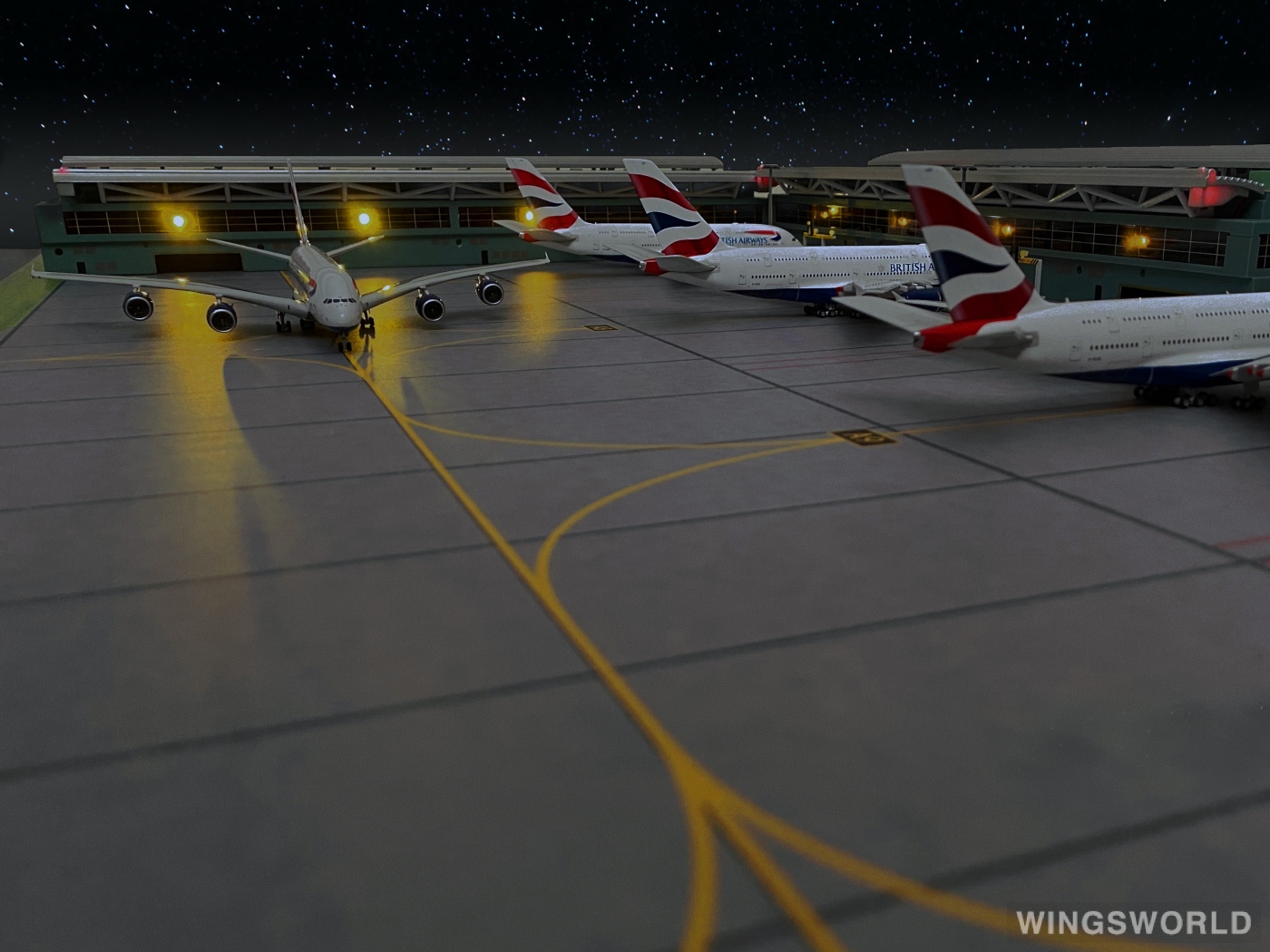 Phoenix 1:400 PH04353 British Airways 英国航空 Airbus A380-800 G-XLEL