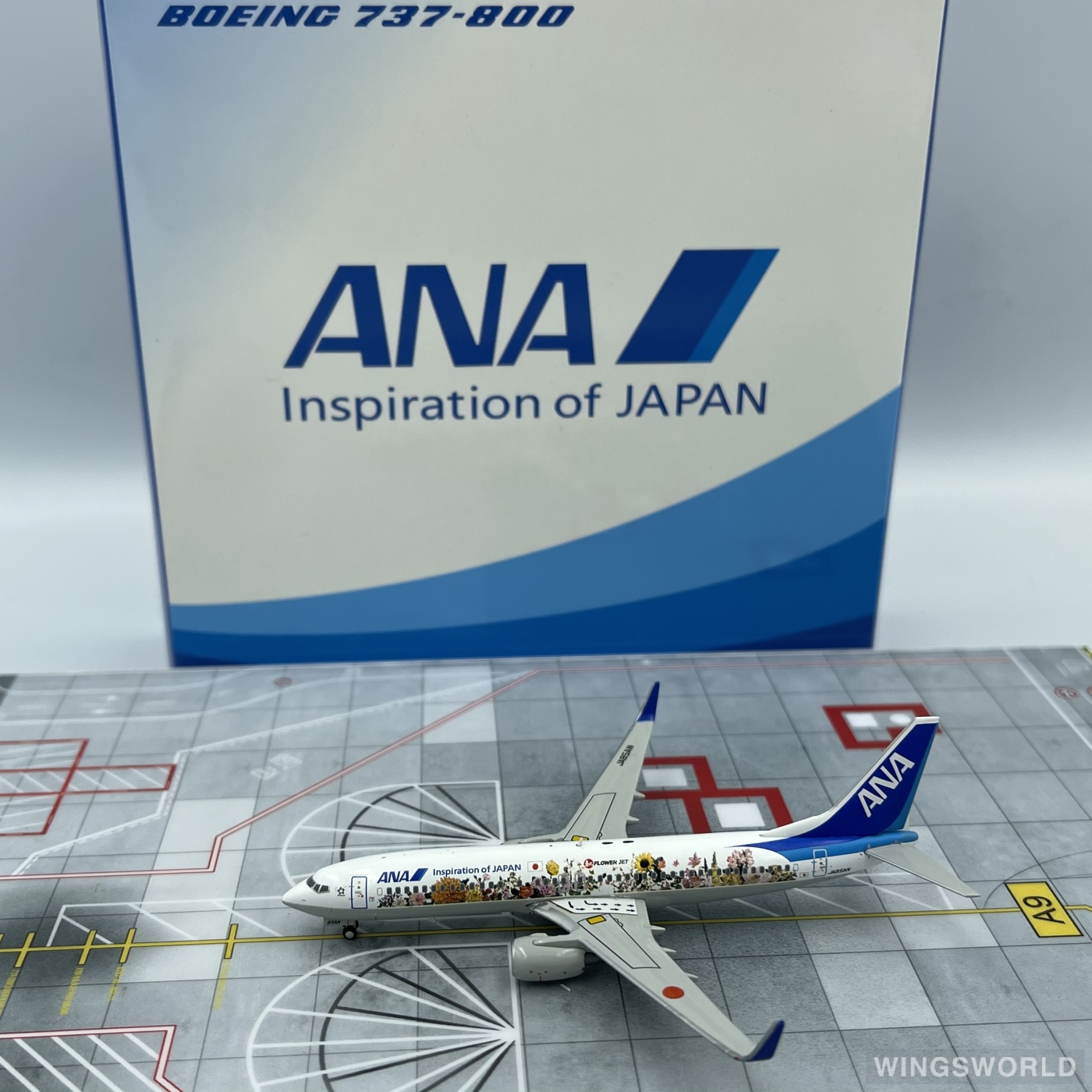 JC Wings 1:400 XX4690 ANA 全日空 Boeing 737-800 JA85AN