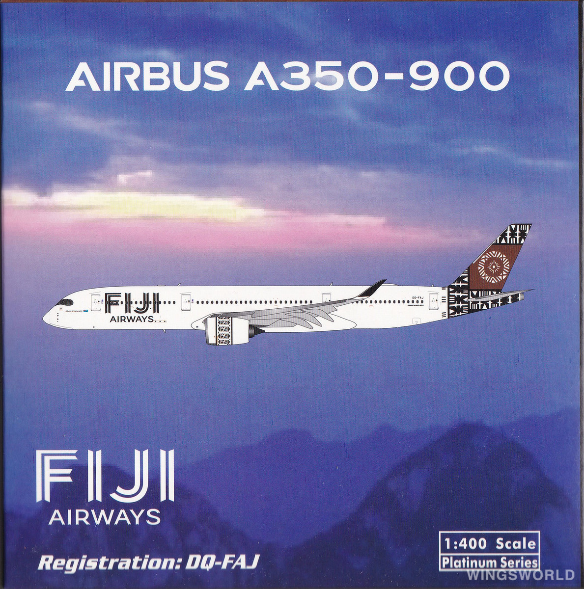 Phoenix 1:400 PH11642 Fiji Airways 斐济航空 Airbus A350-900 DQ-FAJ