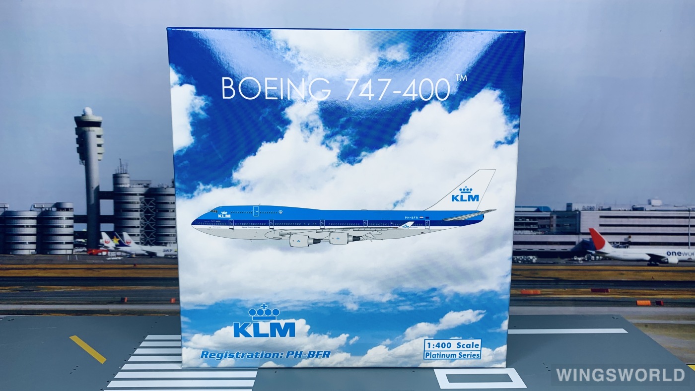 Phoenix 1:400 PH11644 KLM 荷兰皇家航空 Boeing 747-400 PH-BFR