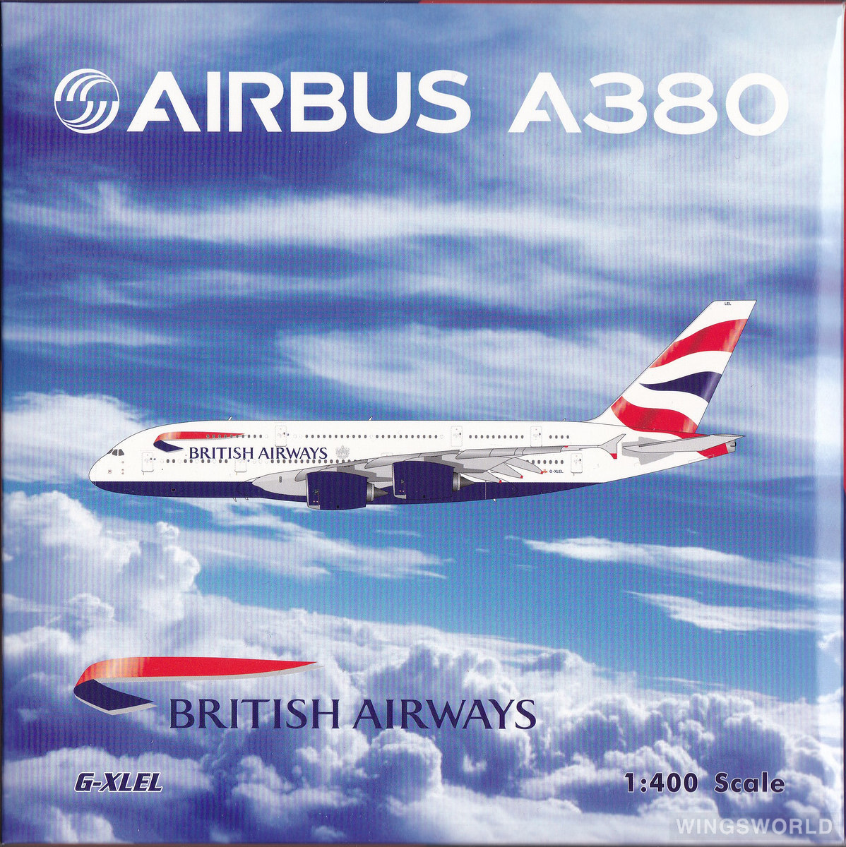 Phoenix 1:400 PH04353 British Airways 英国航空 Airbus A380-800 G-XLEL