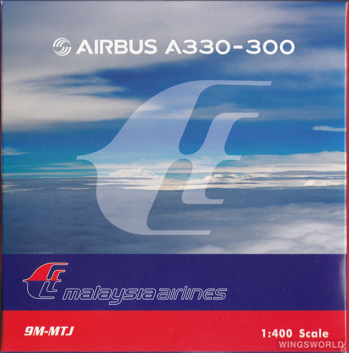 Phoenix 1:400 PH04357 Malaysia Airlines 马来西亚航空 Airbus A330-300 9M-MTJ