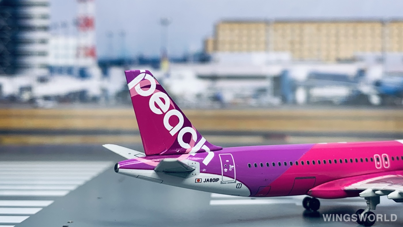 geminijets 1:400 mm40001 peach aviation 乐桃航空 airbus a320 ja