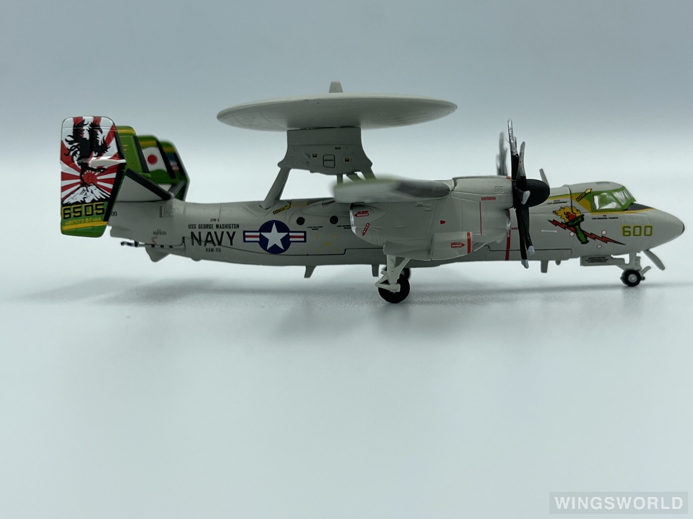 Gulliver 1:200 WA22114 U.S. Navy 美国海军 Northrop Grumman E-2 166505