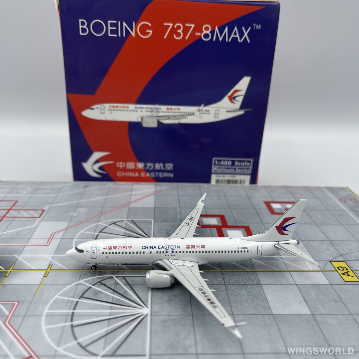 Phoenix 1:400 PH11464 China Eastern 中国东方航空 Boeing 737 MAX 8 B-1385