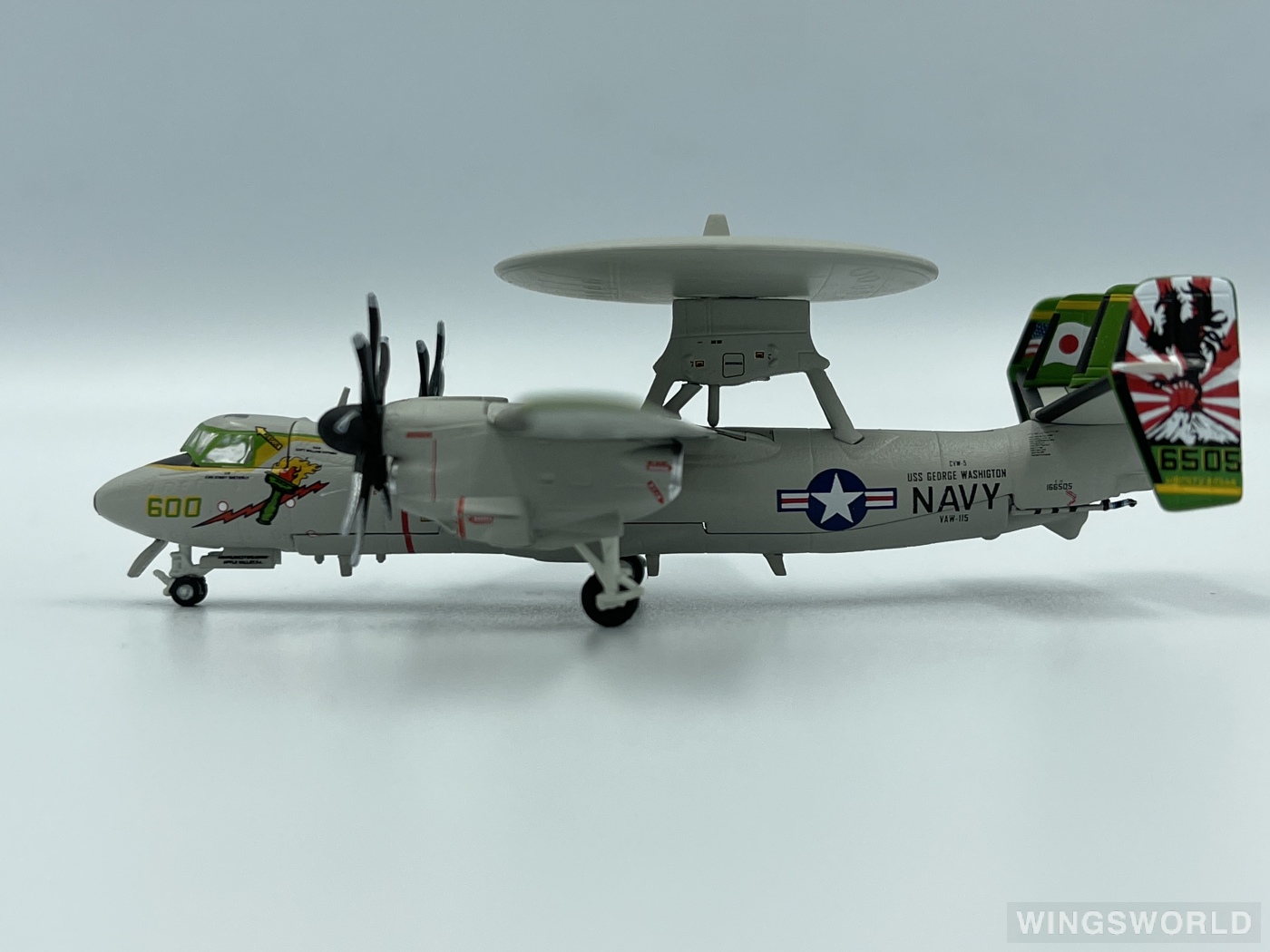 Gulliver 1:200 WA22114 U.S. Navy 美国海军 Northrop Grumman E-2 166505