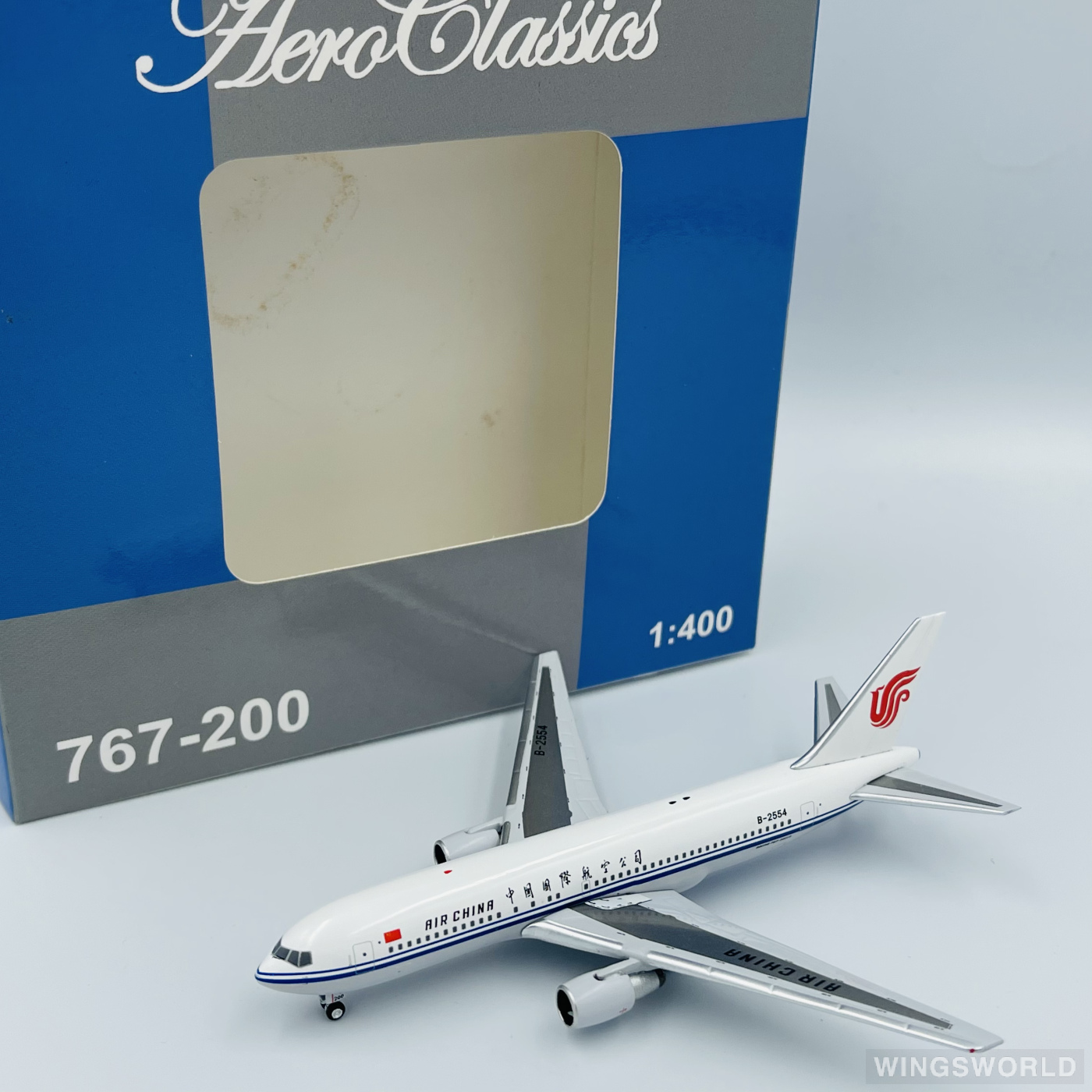 AeroClassics 1:400 AC419432 Air China 中国国际航空 Boeing 767-200 B-2554