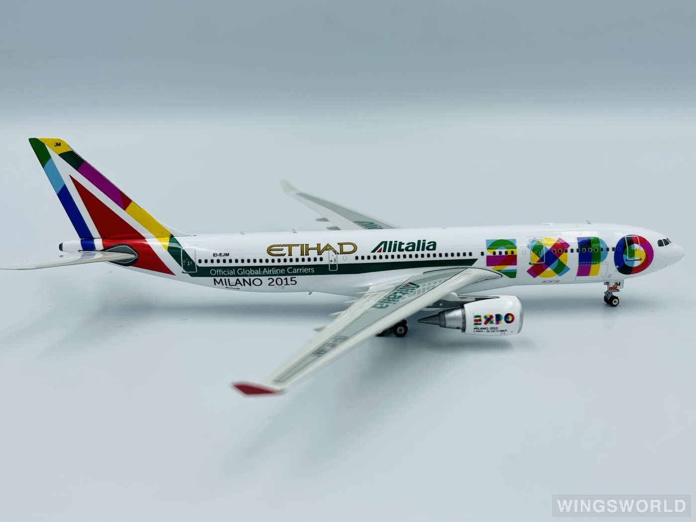Phoenix 1:400 PH11035 Alitalia 意大利航空 Airbus A330-200 EI-EJM