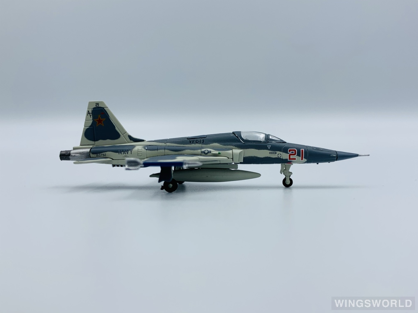 Herpa 1:200 558051 U.S. Navy 美国海军 Northrop F-5 160792