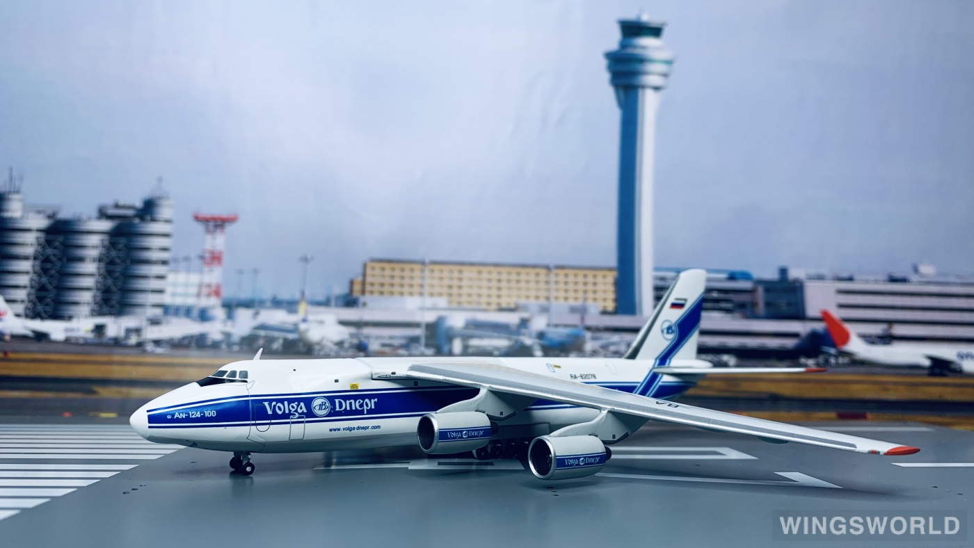 Geminijets 1:400 GJVDA1942 Volga-Dnepr 伏尔加-第聂伯航空 Antonov An-124 RA-82078