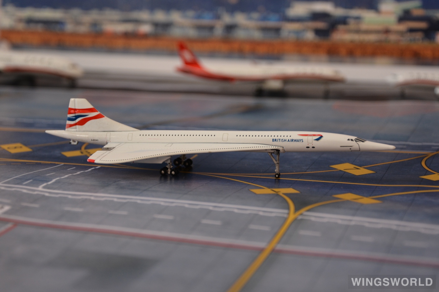 Geminijets 1:400 3557355 British Airways 英国航空 Concorde G-BOAC