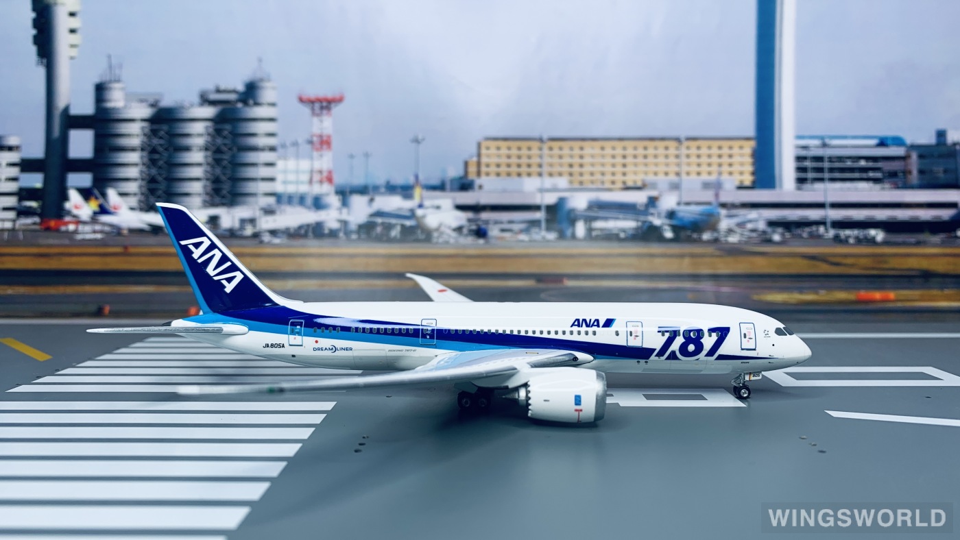 【美品】ANA 全日空 B787 JA805A 1/400 Phoenix Phoenix Model Die cast Airliners 1:400 Scale ezToys