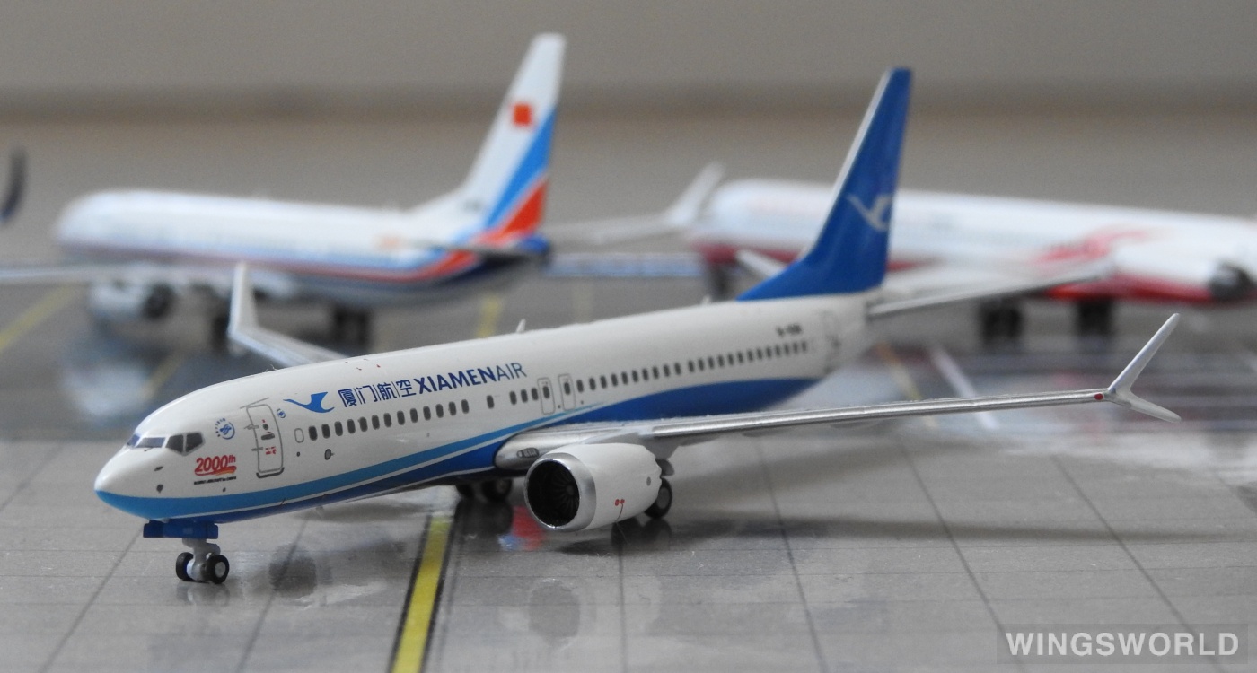 Pandamodel 1:400 PMB1136 XiamenAir 厦门航空 Boeing 737 MAX 8 B-1136