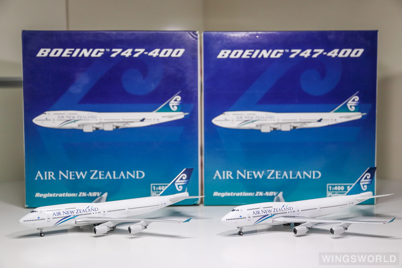 Phoenix 1:400 PH10436 Air New Zealand 新西兰航空 Boeing 747-400 ZK-NBV