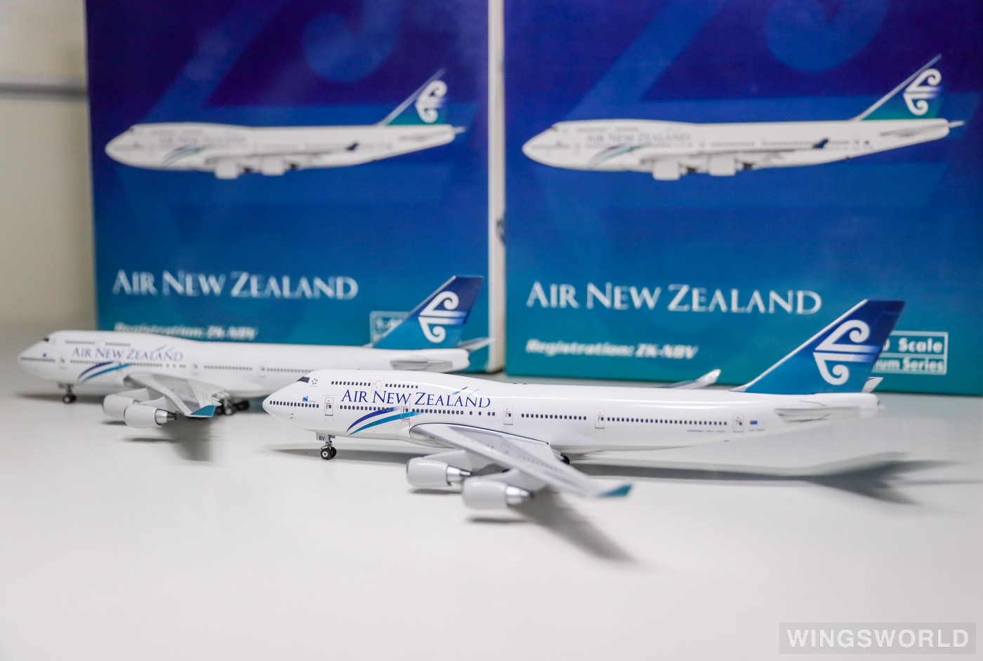 Phoenix 1:400 PH10436 Air New Zealand 新西兰航空 Boeing 747-400 ZK-NBV