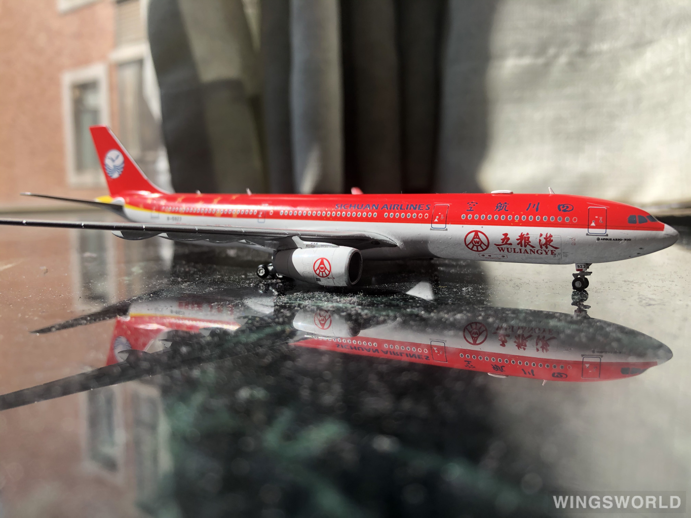 JC Wings 1:400 XX4085 Sichuan Airlines 四川航空 Airbus A330-300 B-5923