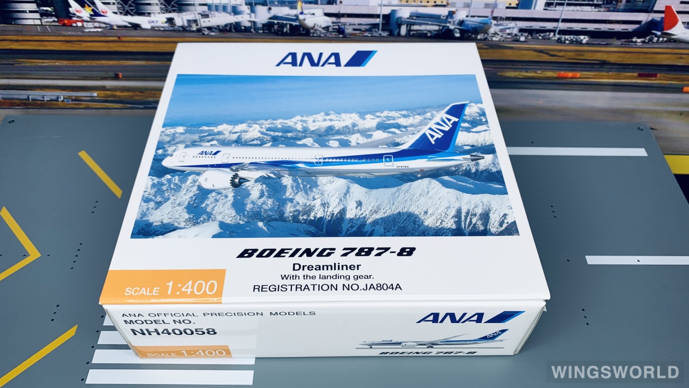 Hogan 1:400 NH40058 ANA 全日空 Boeing 787-8 JA804A