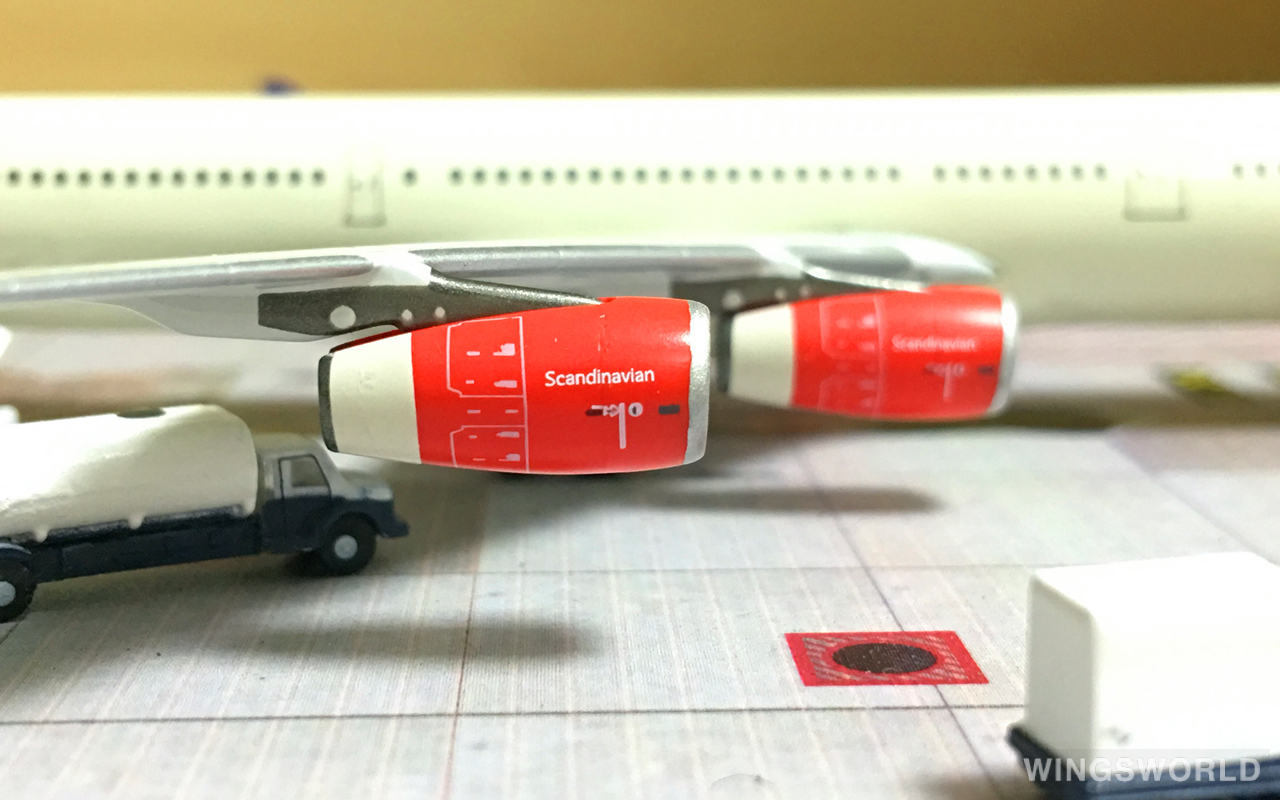 Phoenix 1:400 PH10574 SAS 北欧航空 Airbus A340-300 LN-RKF