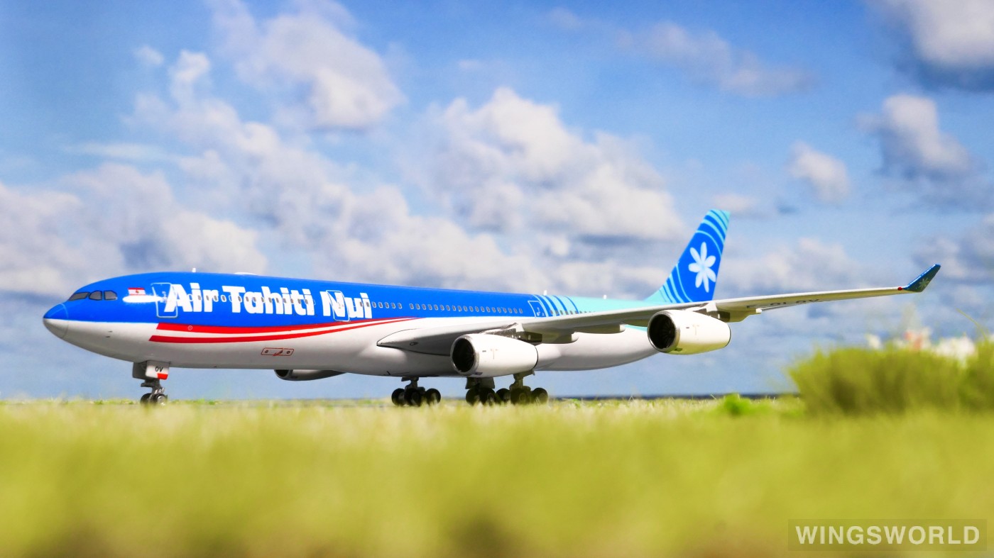 Phoenix 1:400 PH11219 Air Tahiti Nui 大溪地航空 Airbus A340-300 F-OLOV
