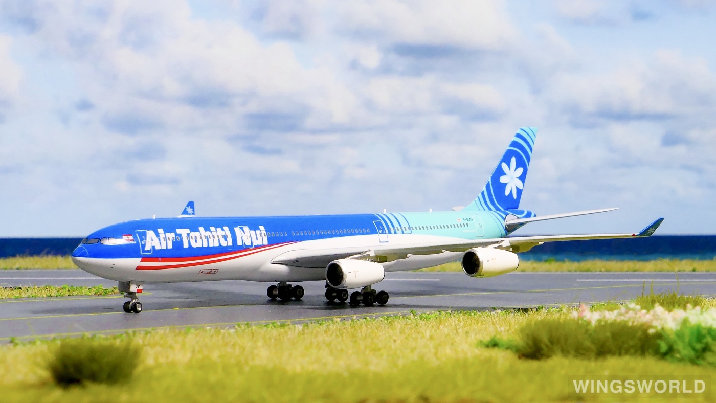 Phoenix 1:400 PH11219 Air Tahiti Nui 大溪地航空 Airbus A340-300 F-OLOV