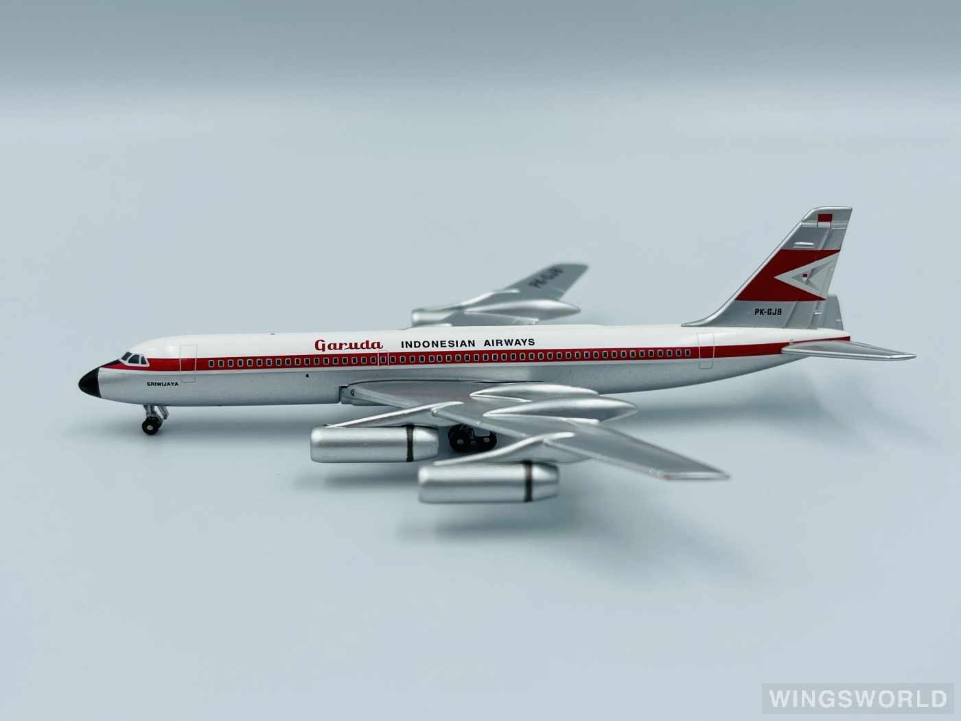 Geminijets 1:400 GJGIA537 Garuda Indonesia 印度尼西亚鹰航 Convair 990 PK-GJB