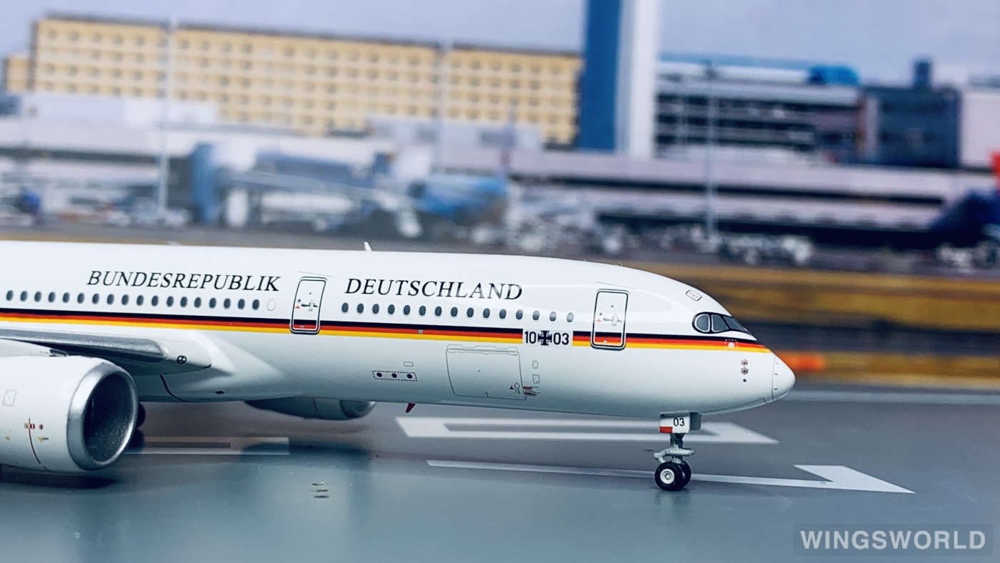 NGmodels 1:400 NG39005 Luftwaffe 德国空军 Airbus A350-900 10+03