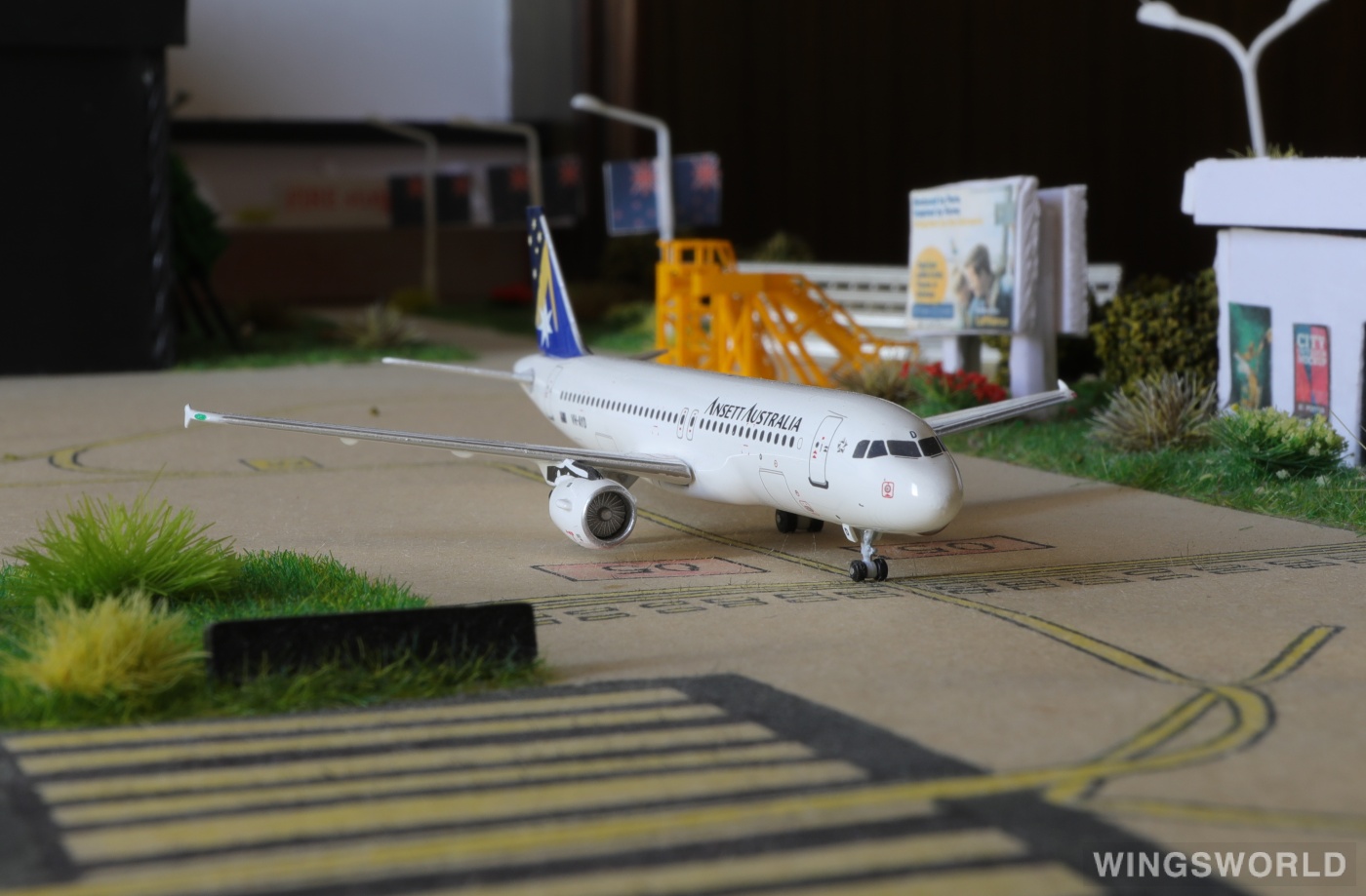 AeroClassics 1:400 ACVHAYDB Ansett 澳洲安捷航空 Airbus A320 VH-AYD