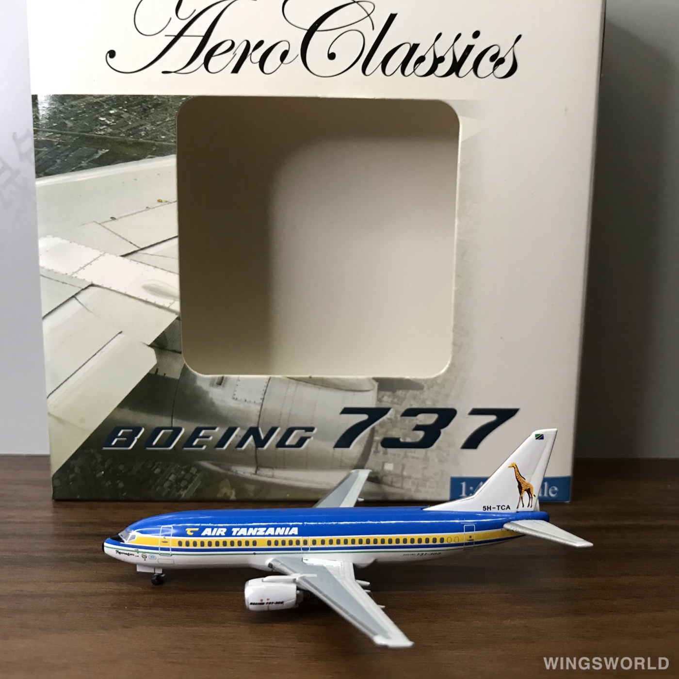 AeroClassics 1:400 AC5HTCA Air Tanzania 坦桑尼亚航空 Boeing 737-300 5H-TCA