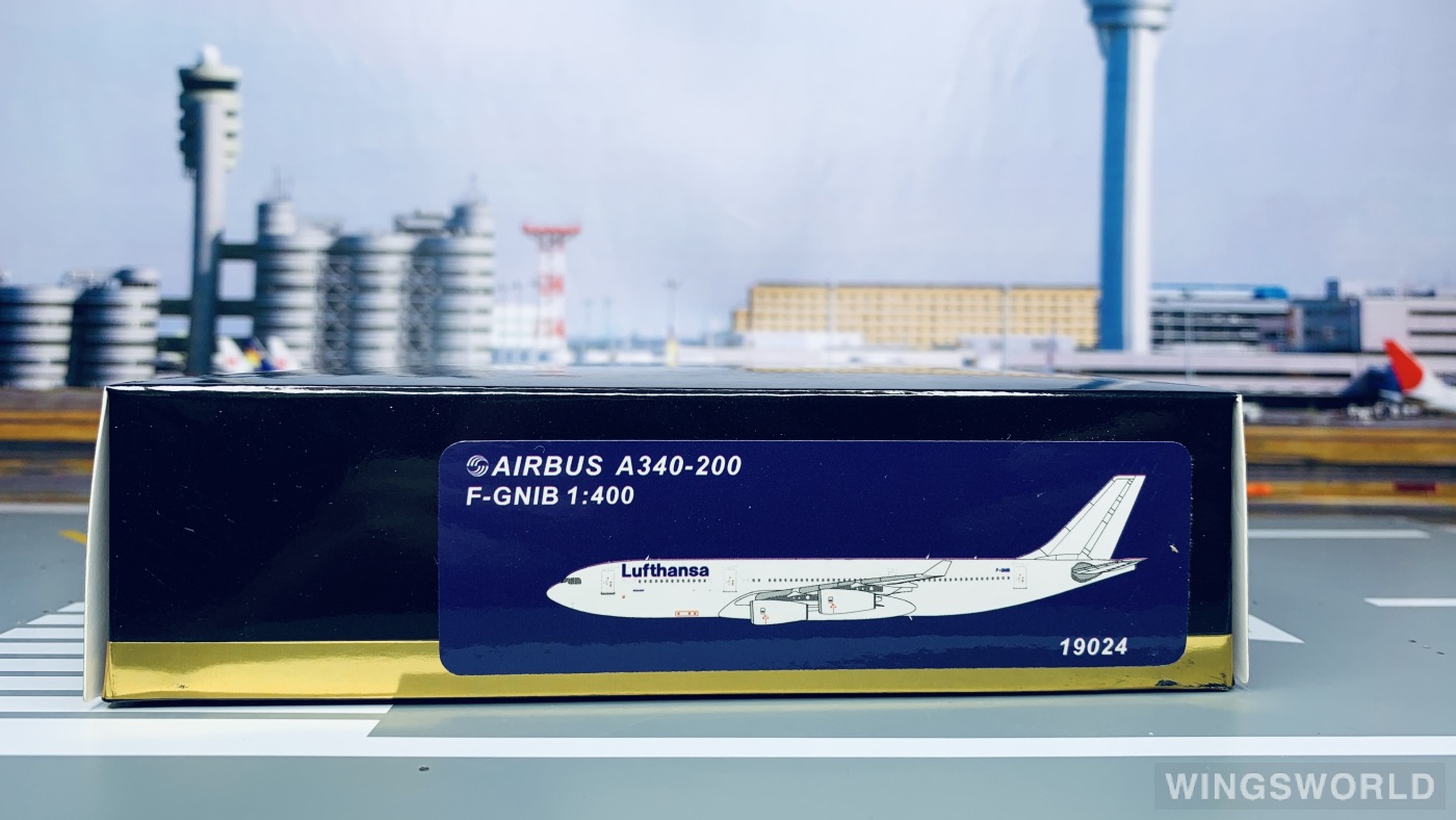Pandamodel 1:400 19024 Lufthansa 汉莎航空 Airbus A340-200 F-GNIB