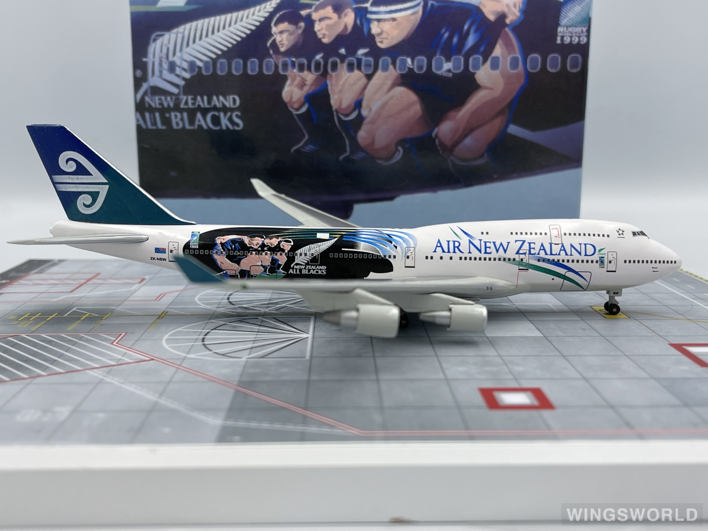C&C Wings 1:400 38113 Air New Zealand 新西兰航空 Boeing 747-400 ZK-NBW