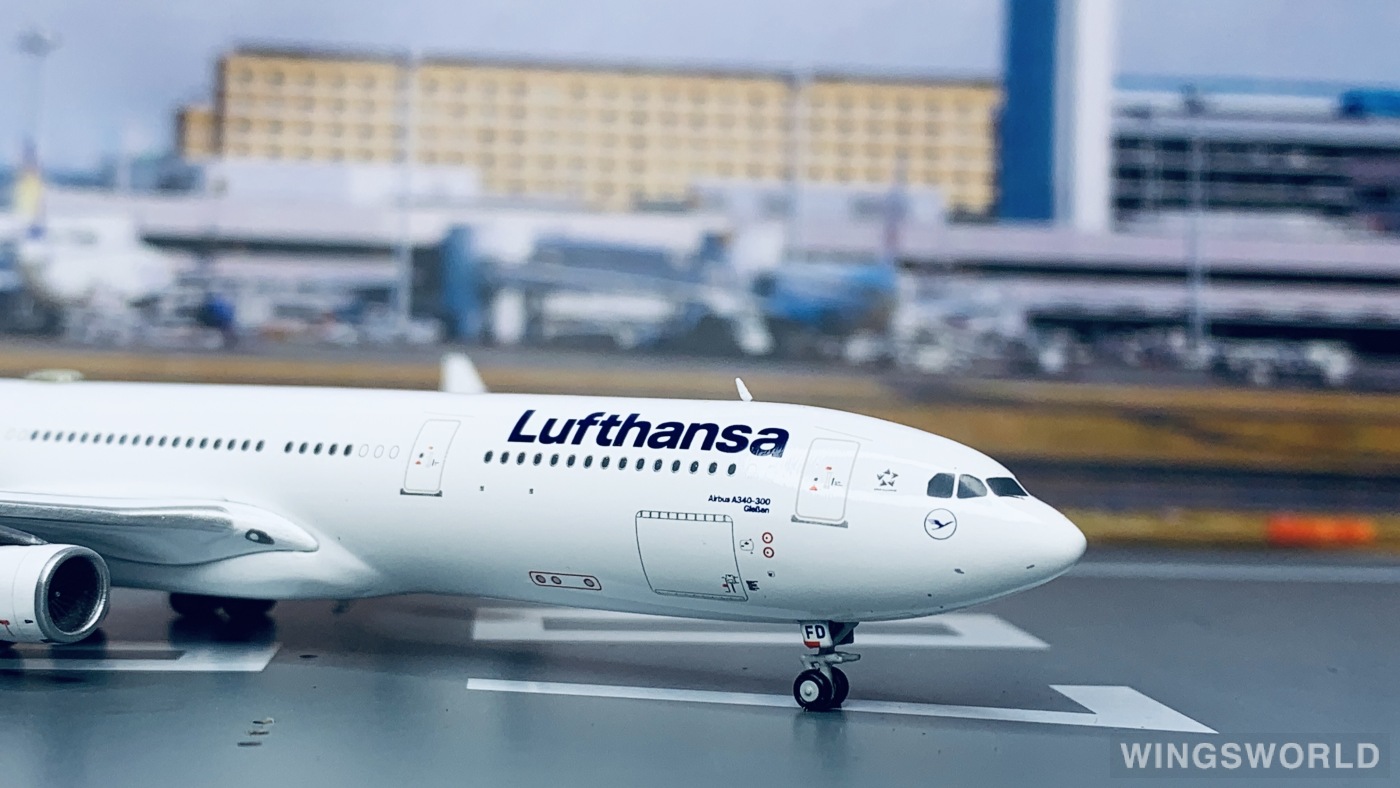 ルフトハンザ航空 A340-300 GeminiJets GeminiJets G2DLH368 - A340 Diecast Model, Lufthansa, D-AIFC