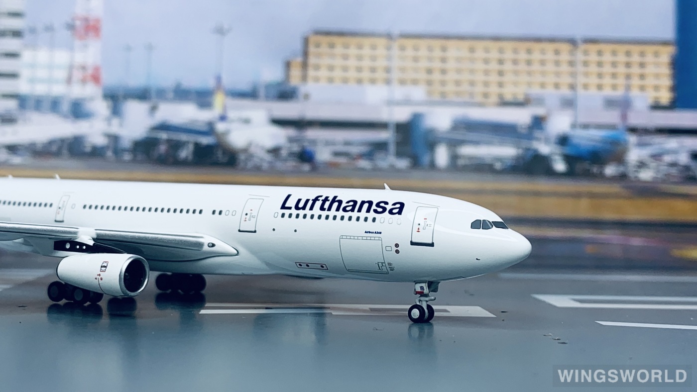 Pandamodel 1:400 19024 Lufthansa 汉莎航空 Airbus A340-200 F-GNIB