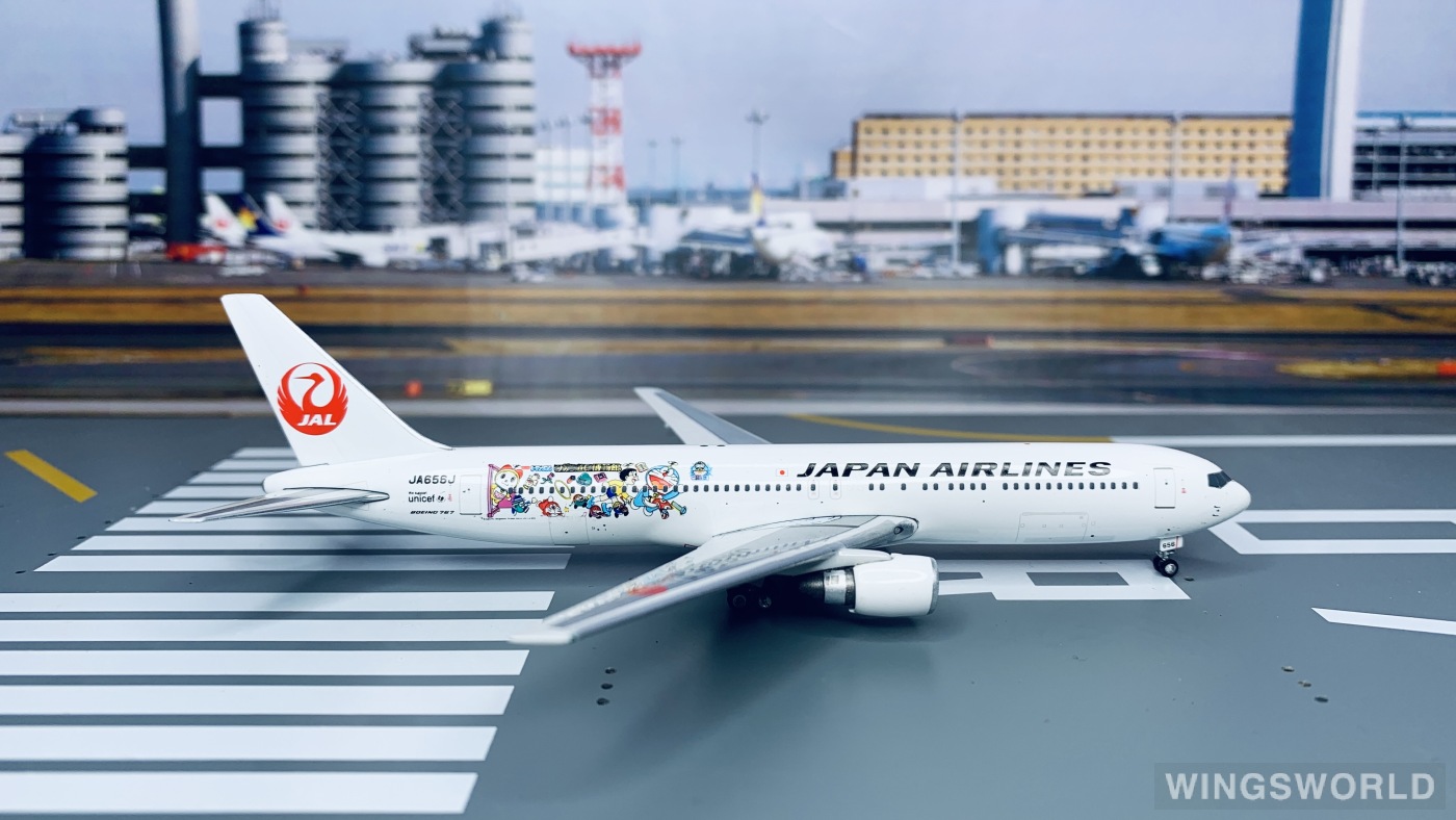 Phoenix 1:400 PH04015 Japan Airlines 日本航空 Boeing 767-300 JA656J