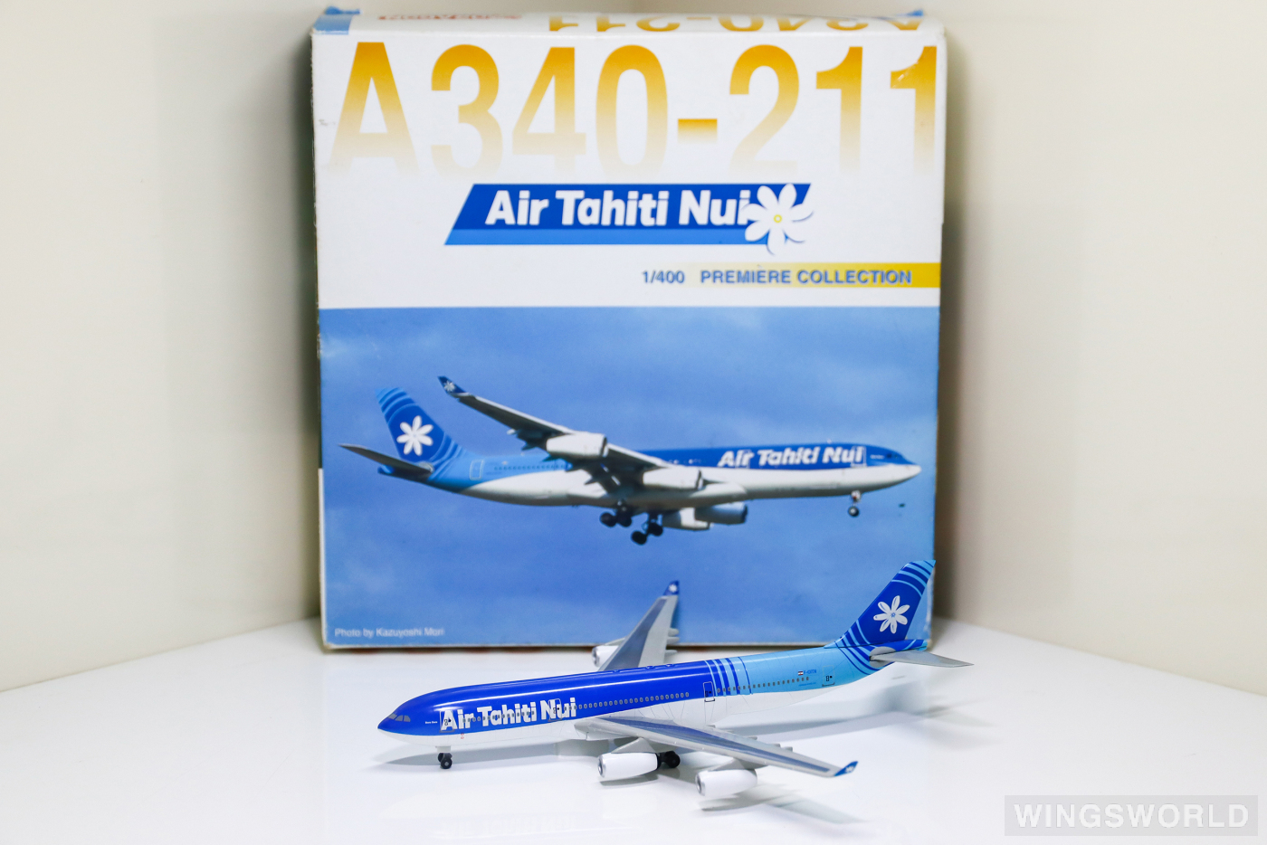 Dragon Models 1:400 55114 Air Tahiti Nui 大溪地航空 Airbus A340-200 F-OITN