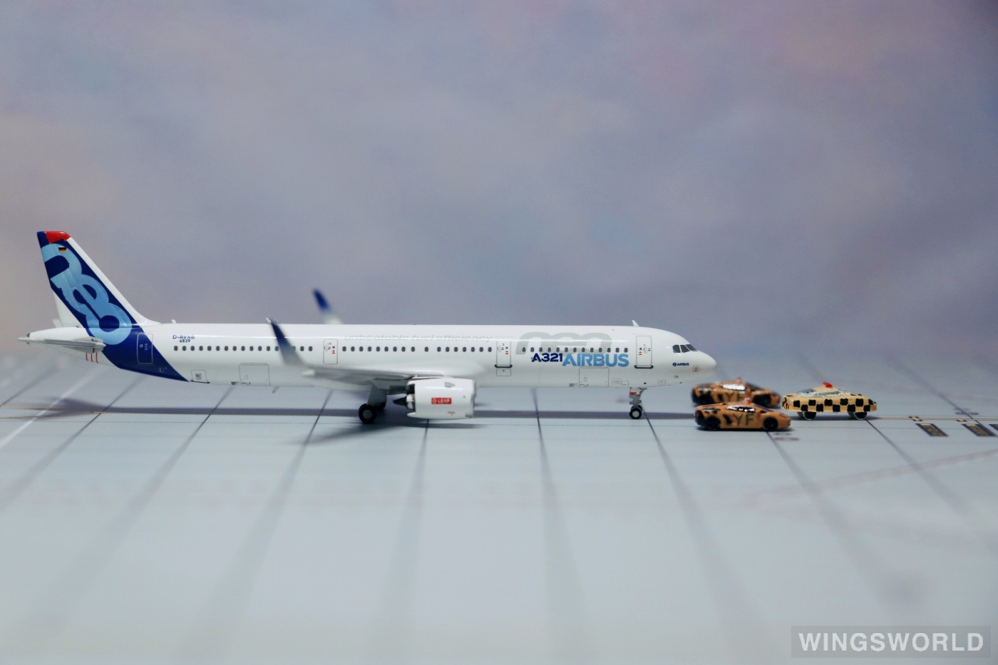 HYJLwings 1:400 HYJL81010 Airbus 空中客车 Airbus A321 D-AVXB