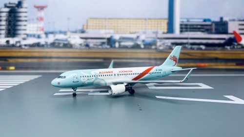 Loong Air 浙江长龙航空 Airbus A320 B-1866  PMB1866 Pandamodel 1:400
