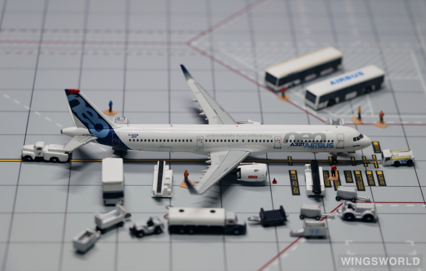 HYJLwings 1:400 HYJL81010 Airbus 空中客车 Airbus A321 D-AVXB