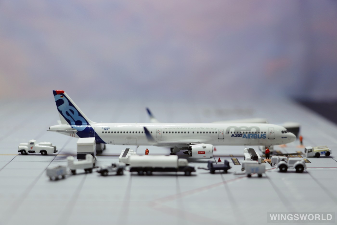 HYJLwings 1:400 HYJL81010 Airbus 空中客车 Airbus A321 D-AVXB