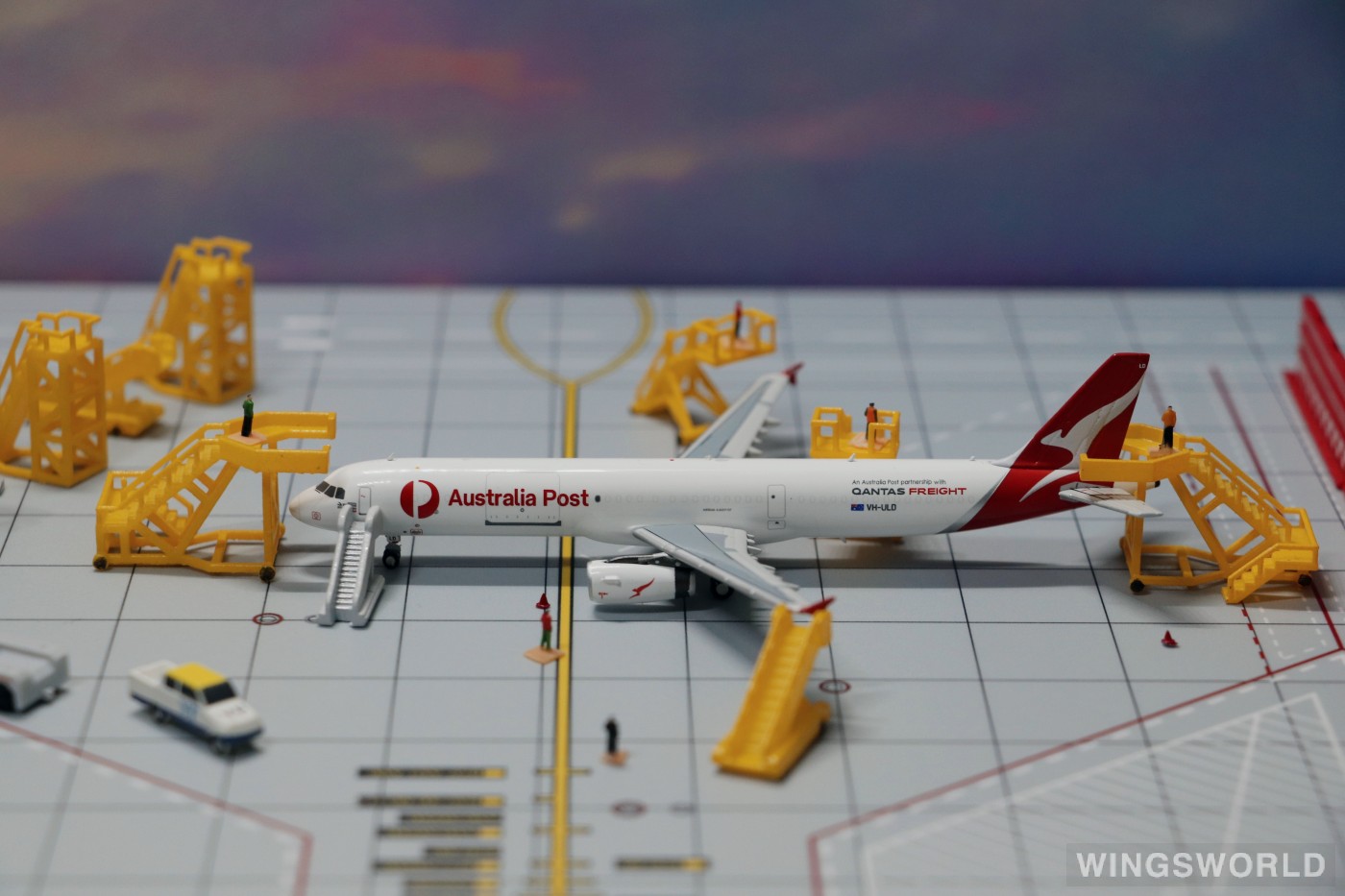 HYJLwings 1:400 HYJL81070 Qantas 澳洲航空 Airbus A321 VH-ULD